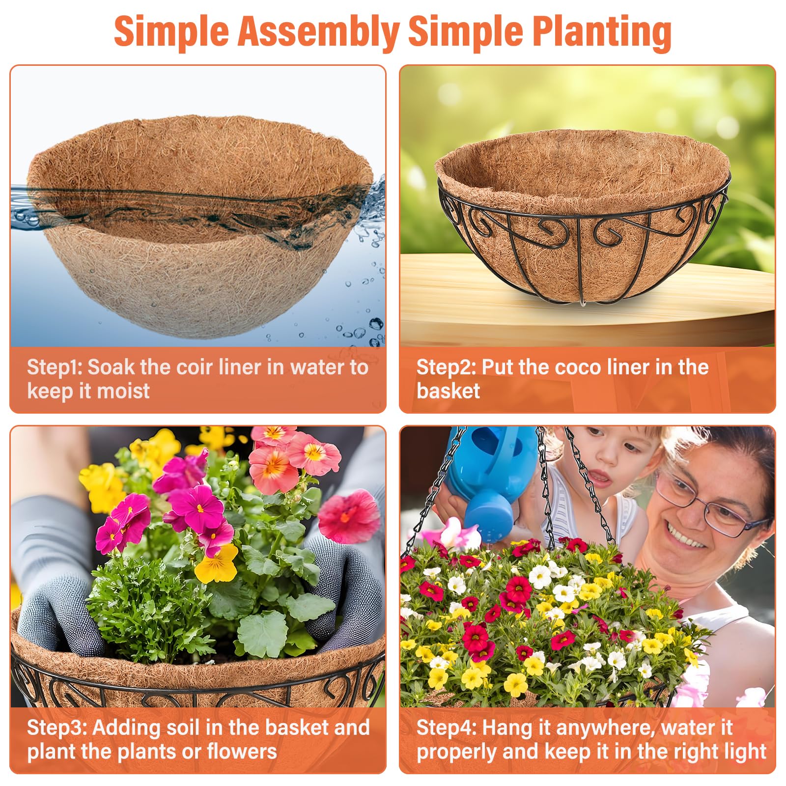 Legigo planters suit grasses, succulents, and flowering plants for versatile displays.