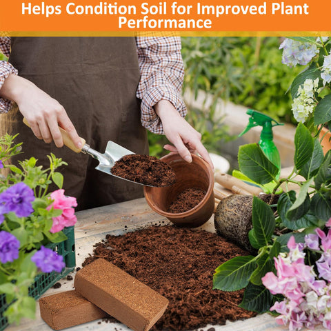 Legigo durable, reusable coir medium for long-term gardening projects