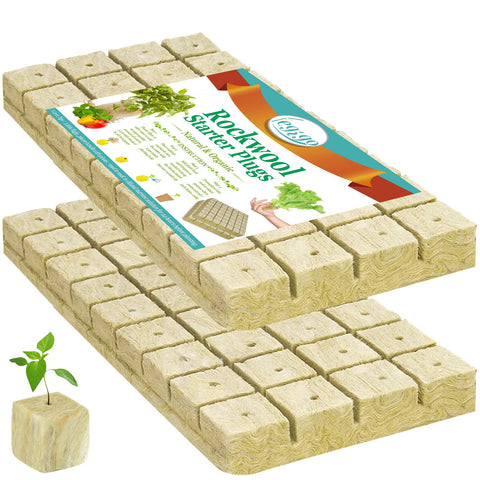 Legigo rockwool seed starter plug ready for reliable germination in seedlings