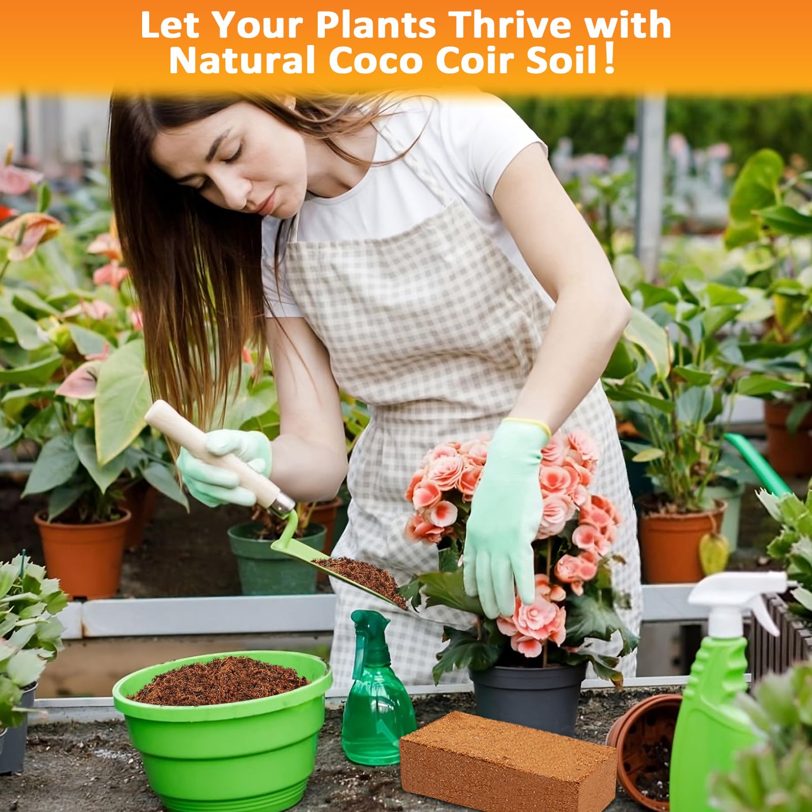 Legigo coco coir supports healthy root growth and moisture management