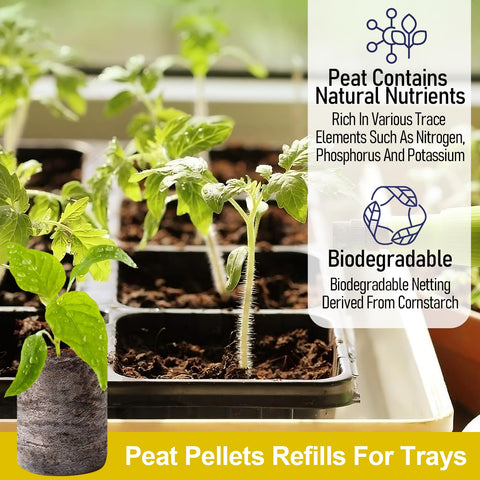 Legigo seed pellets are easy to use for fast planting.