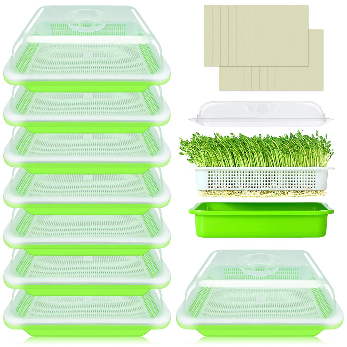 Legigo seed sprouter trays inner tray for soil-free germination