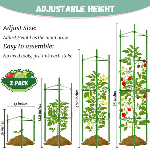 Legigo tomato cage assembly demonstrates no-tools setup for quick garden arrangement