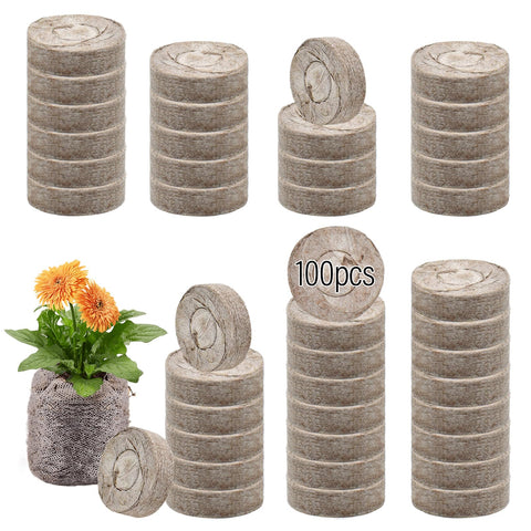 Legigo peat pellets support tomatoes and peppers from seed.