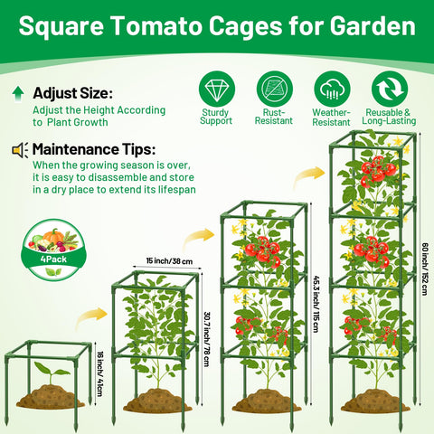 Legigo heavy-duty steel tomato trellis stands up to outdoor weather and daily garden use.