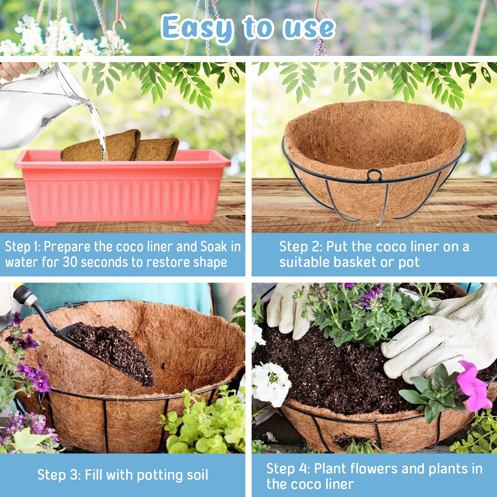 Legigo versatile application image shows indoor and outdoor use with plants.