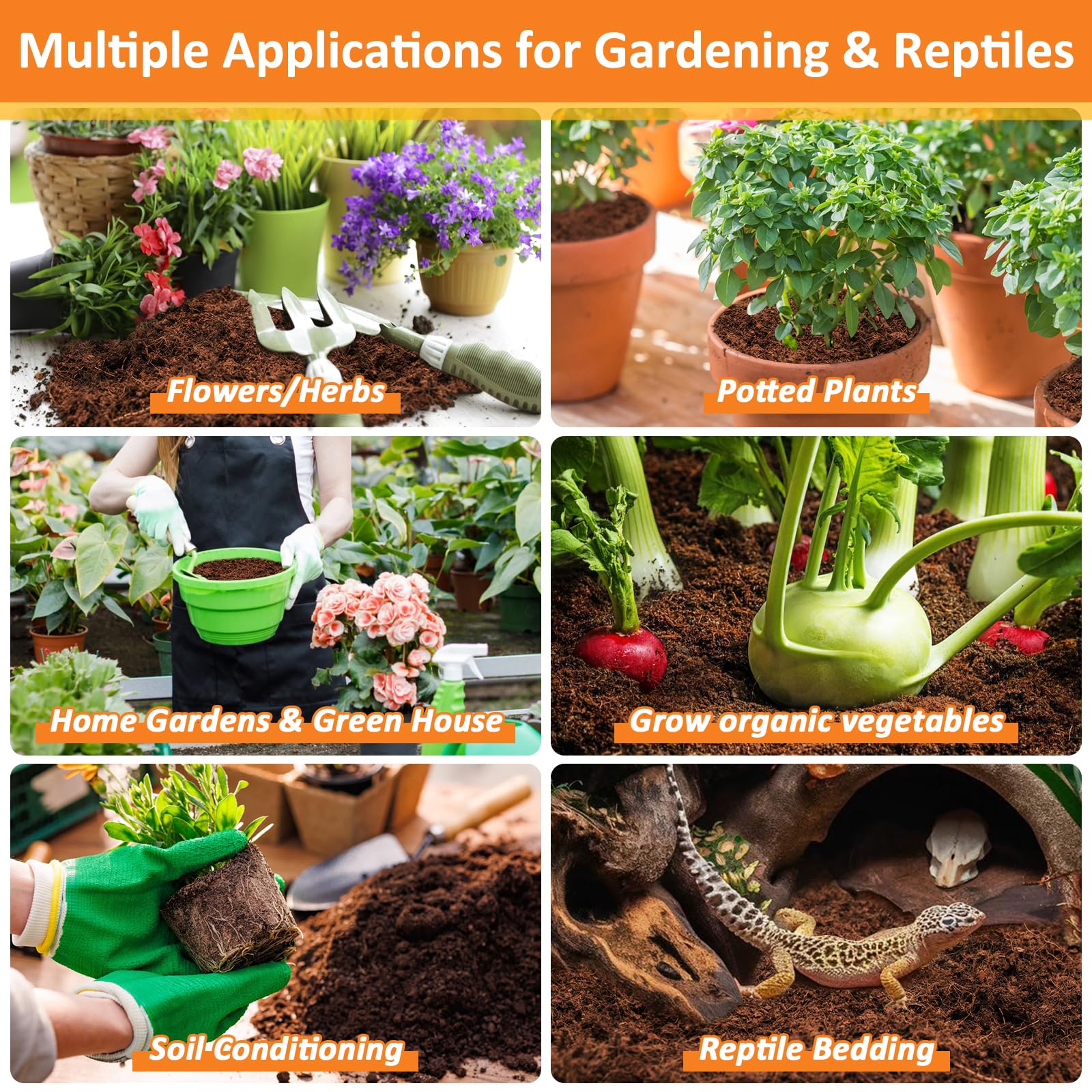 Legigo versatile substrate for pots, microgreens, herbs, and flowers