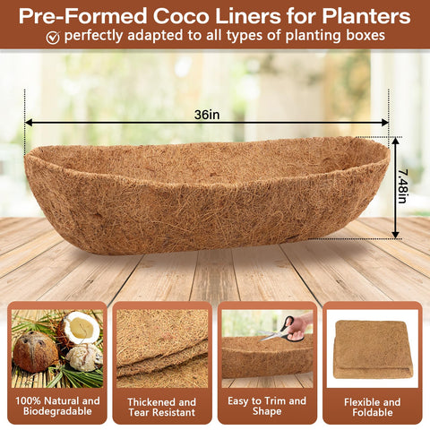 Legigo window box liner preform setup for easy shaping and planting readiness