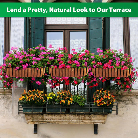 Legigo window box liner cut to fit for versatile use.