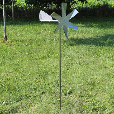 Lehman's windmill installation requires a steel ground rod