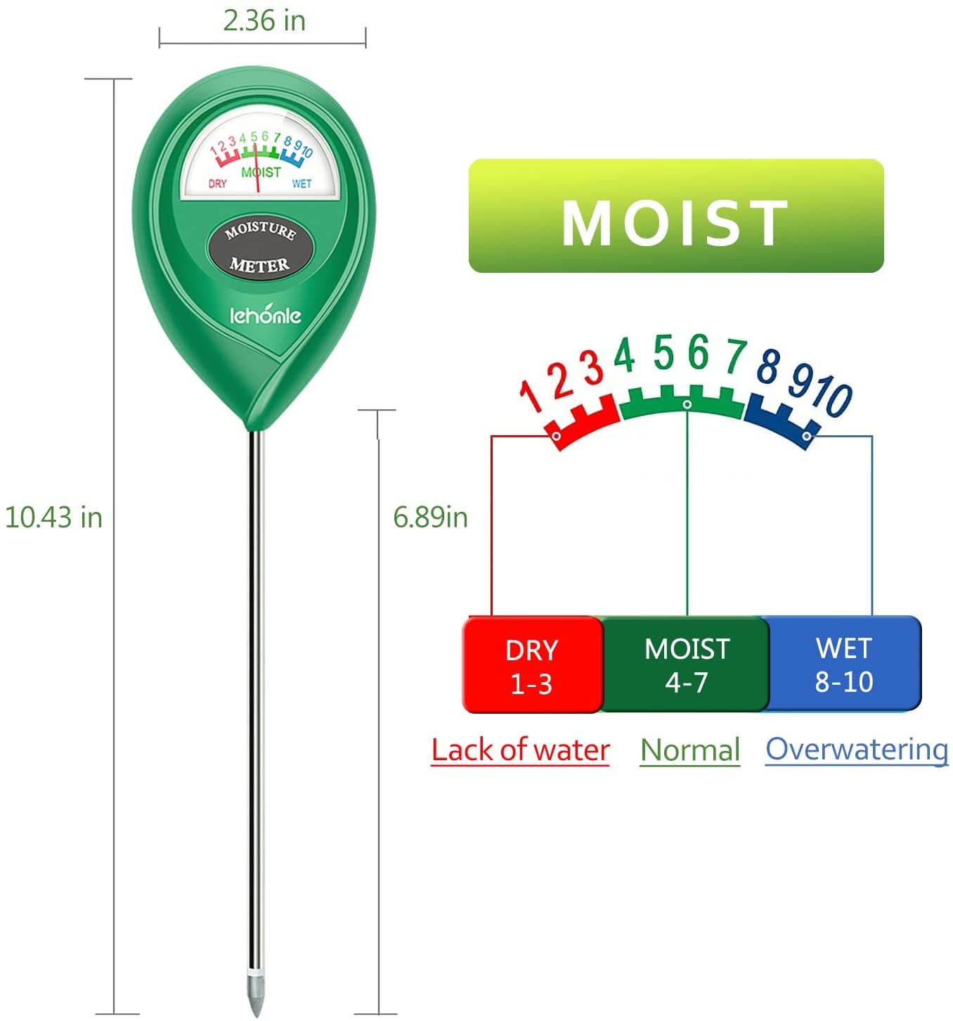 Lehomle plant tags included help track growth and care.