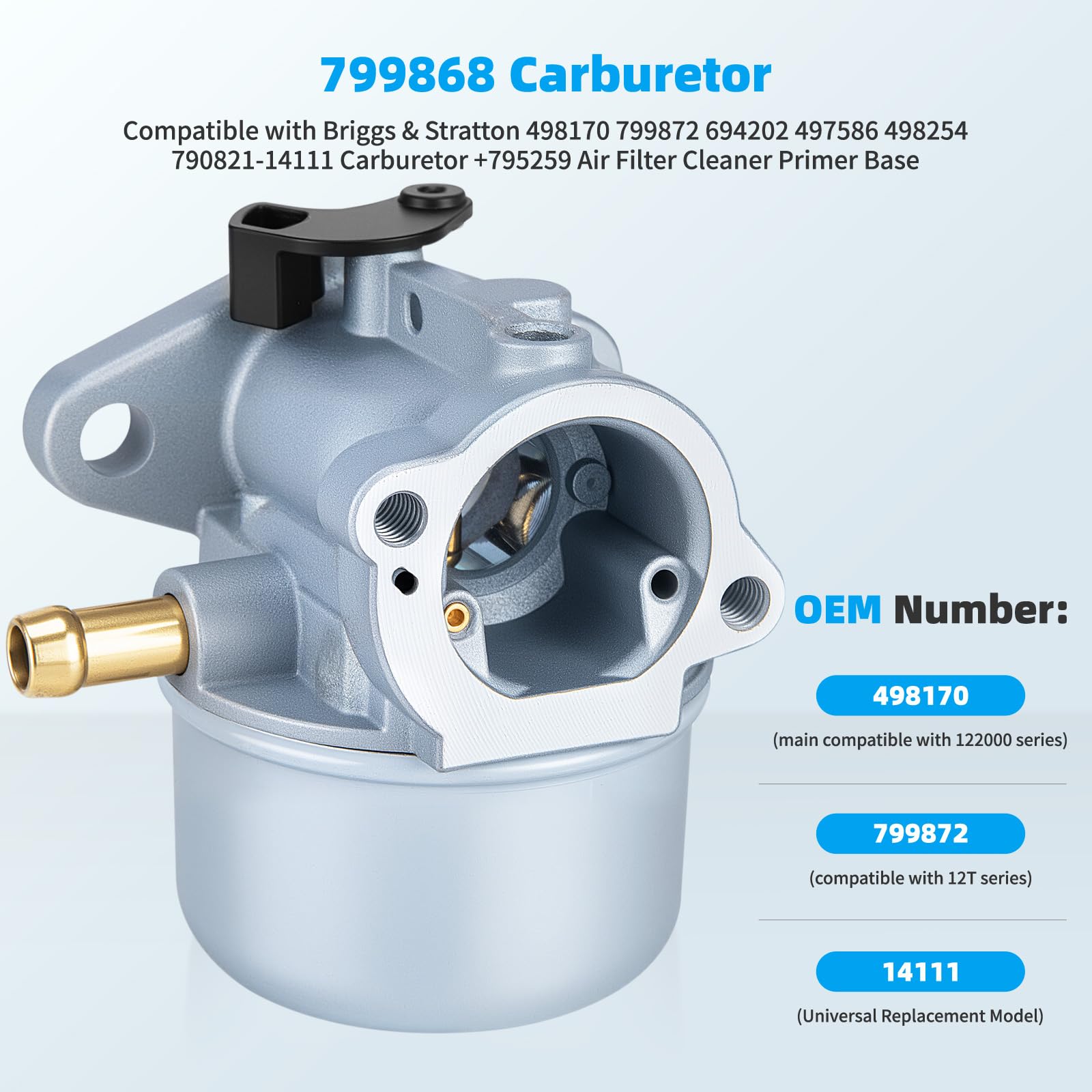 LEIMO KPARTS air cleaner primer base included for quick setup