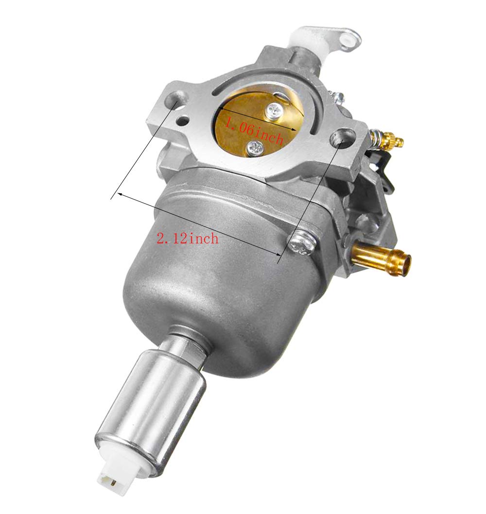 Carburetor assembly close-up for easy installation and secure fit.