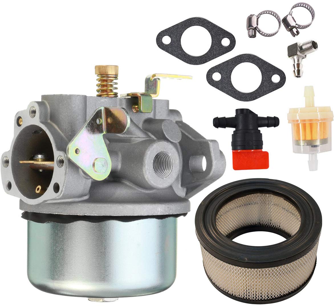 LEIMO KPARTS Kohler 8HP carburetor front view showing fit and stability benefits