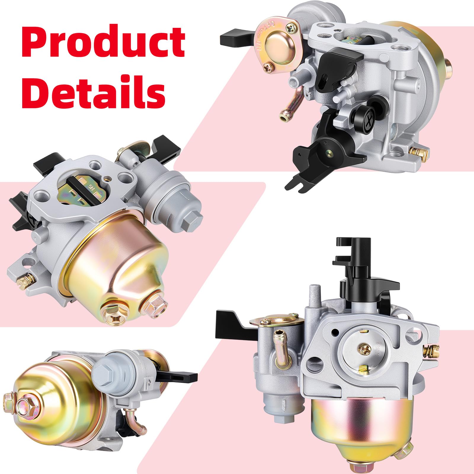 LEIMO KPARTS fuel line and switch assembly close-up supports quick engine refits