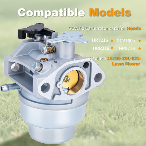 LEIMO KPARTS GCV160 carburetor package ready for installation