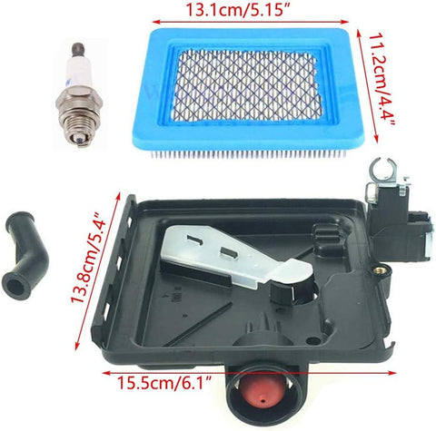 Installation ready carburetor on mower simplifies replacement task