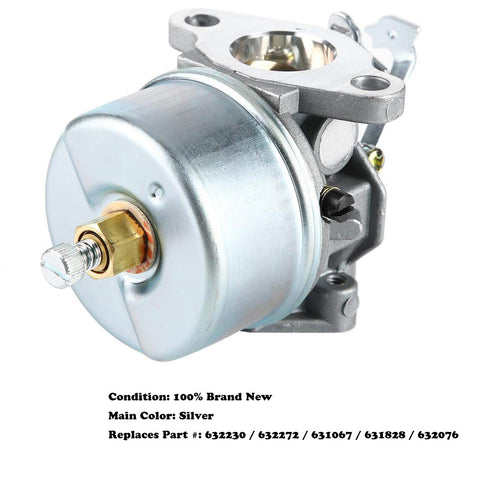 Snowblower engine installation with LEIMO KPARTS carburetor for smoother starts