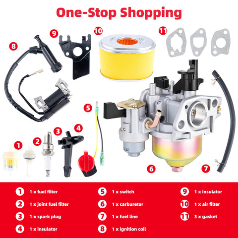 LEIMO KPARTS spark plug and ignition coil close-up promises dependable ignition