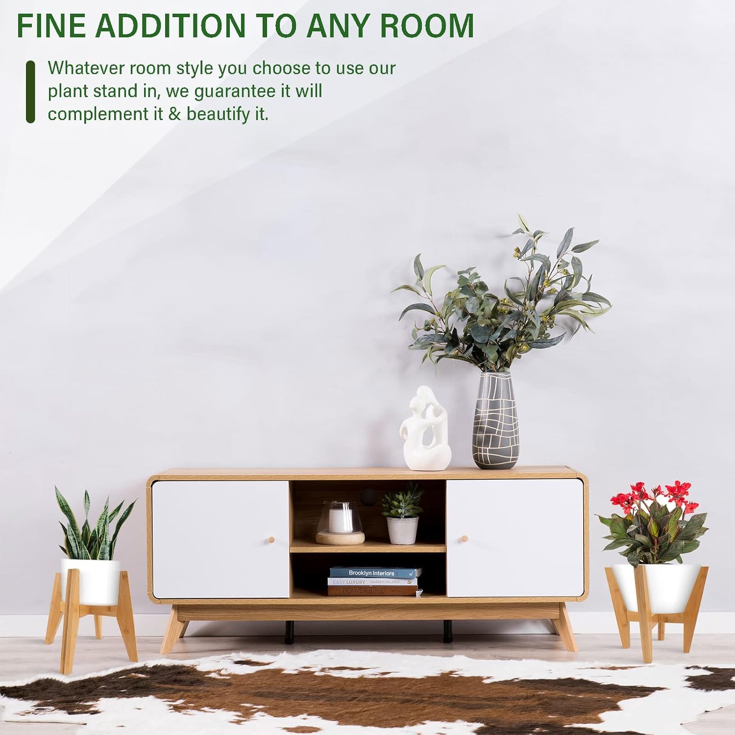 LEIMO KPARTS stable legs prevent tipping with varied pot sizes