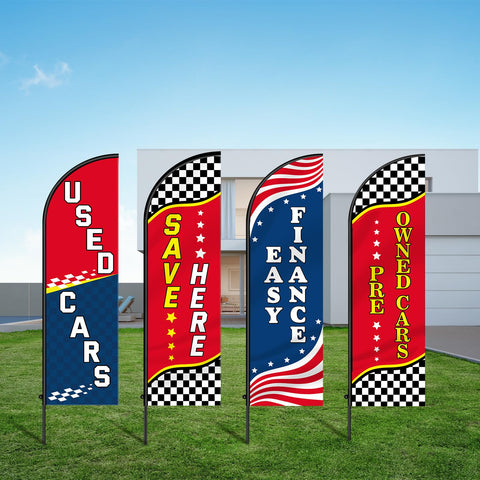 Leinuosen carry bag and poles support portable advertising on the go.