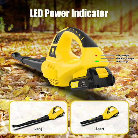 2000mAh battery with charger for portable outdoor tasks