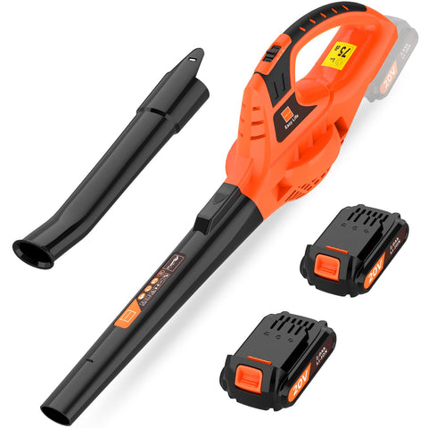 Leisch Life cordless leaf blower with copper motor delivers durable, efficient power.