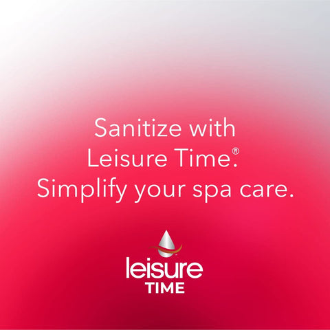 Leisure Time BE1 spa water reserve setup clearly demonstrates bromide maintenance.
