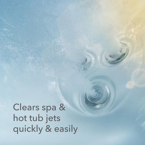 Leisure Time Jet Clean spa-tub-in-use active cleaning of jet lines