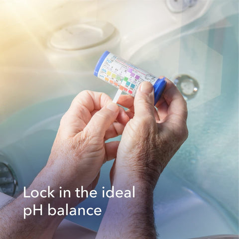 Leisure Time pH Balance Plus granules ready to balance spa water.