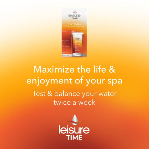 Leisure Time pH Balance Plus suited for hard water with elevated calcium levels.