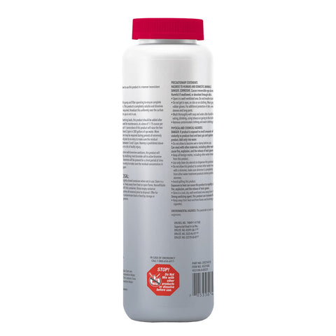 Leisure Time Replenish quick-dissolving shock action dissolving in water.</br>