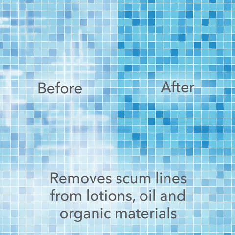 LEISURE TIME Simple Spa Care Enzyme action on oil to reduce scum lines.