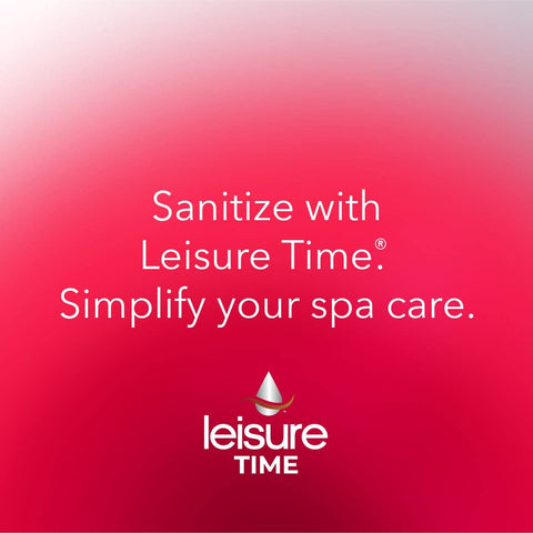 Leisure Time Spa Mineral Purifier creates clear spa water for relaxing soaks.