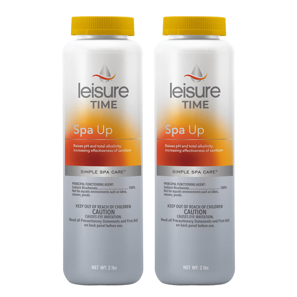 Leisure Time Spa Up granular formula balances spa water and stabilizes TA.
