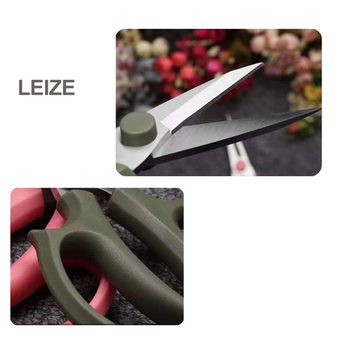 Leize Flower Scissors 8mm pruning diameter enables selective flower and bud trimming.