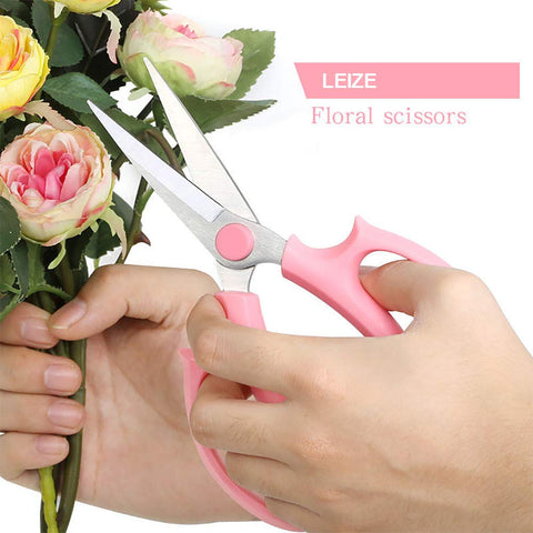 Lightweight compact Leize Flower Scissors for easy handling