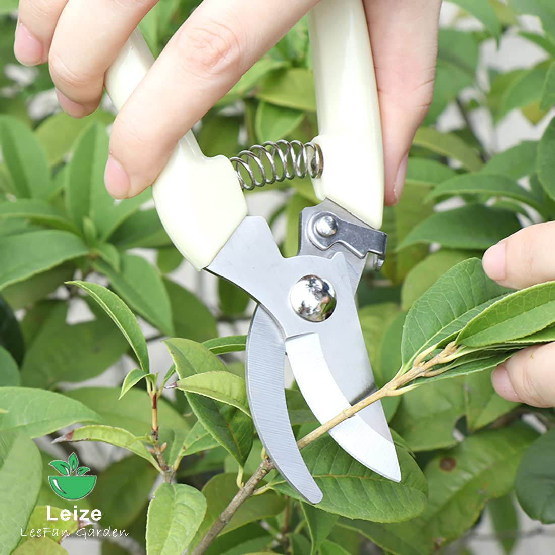 Leize thickened blades resist rust during tough pruning tasks.