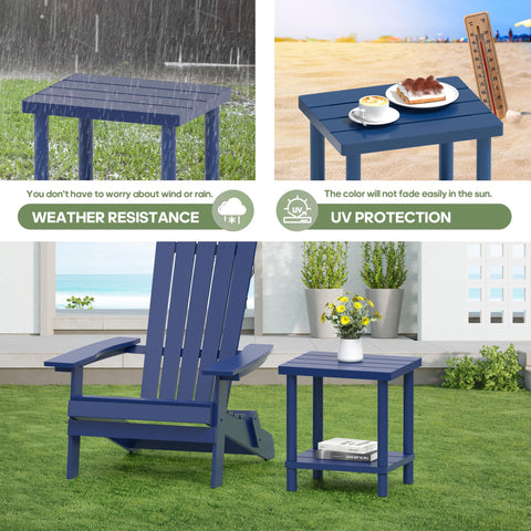 LEJANEOYE multipurpose table suitable for indoor and outdoor spaces near sofas or loungers.