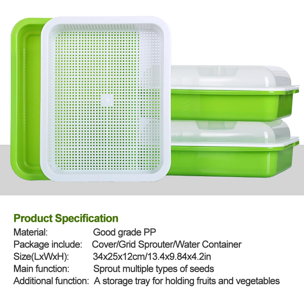 LeJoy Garden large-capacity sprouter fits many seeds at once