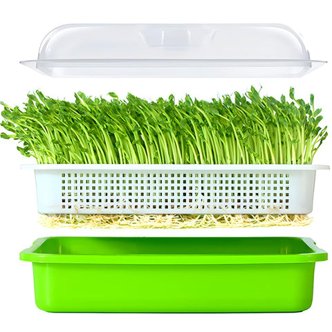 LeJoy Garden seed sprouter tray cover for heat retention and moisture control