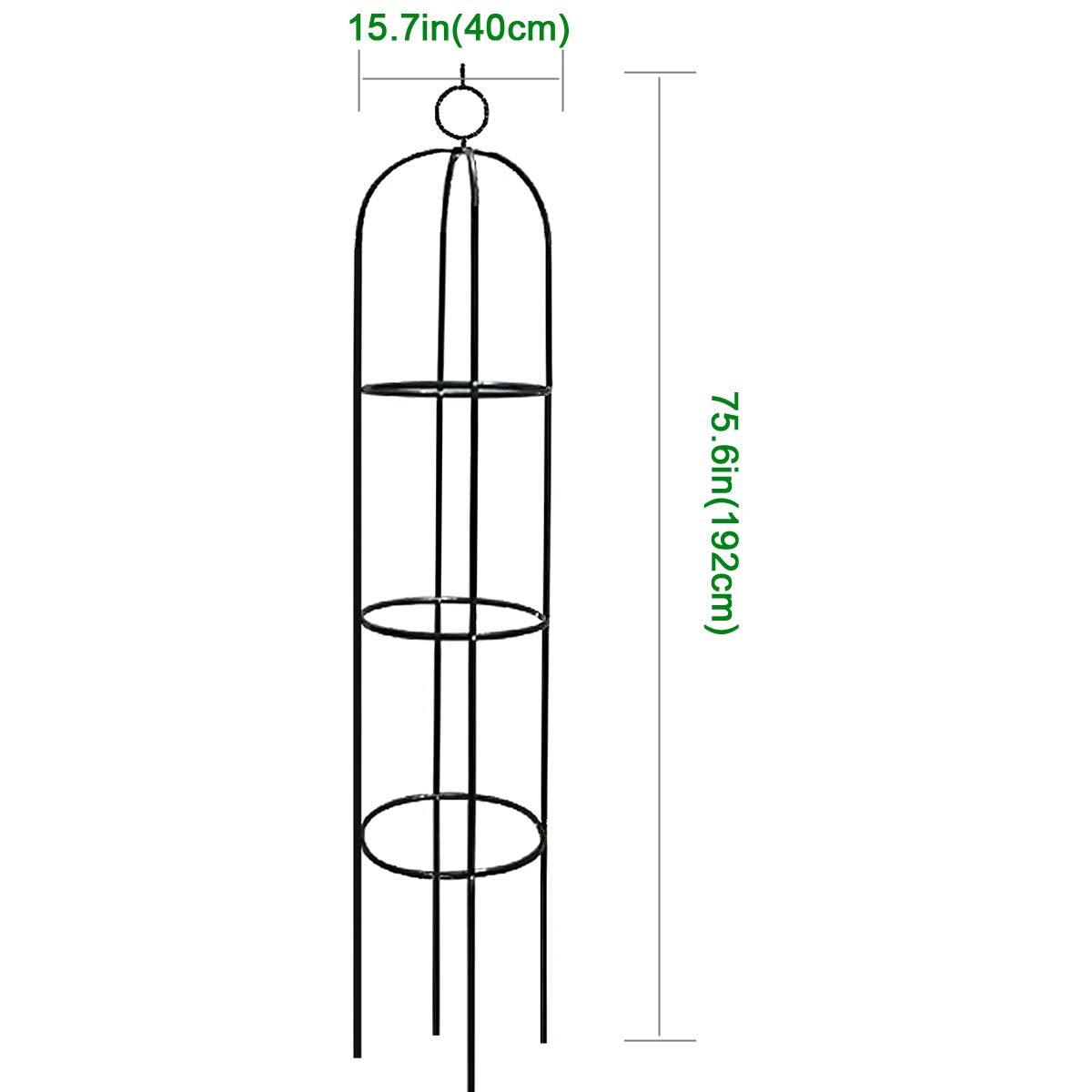 LeJoy Garden sturdy garden trellis for vines and fruiting plants