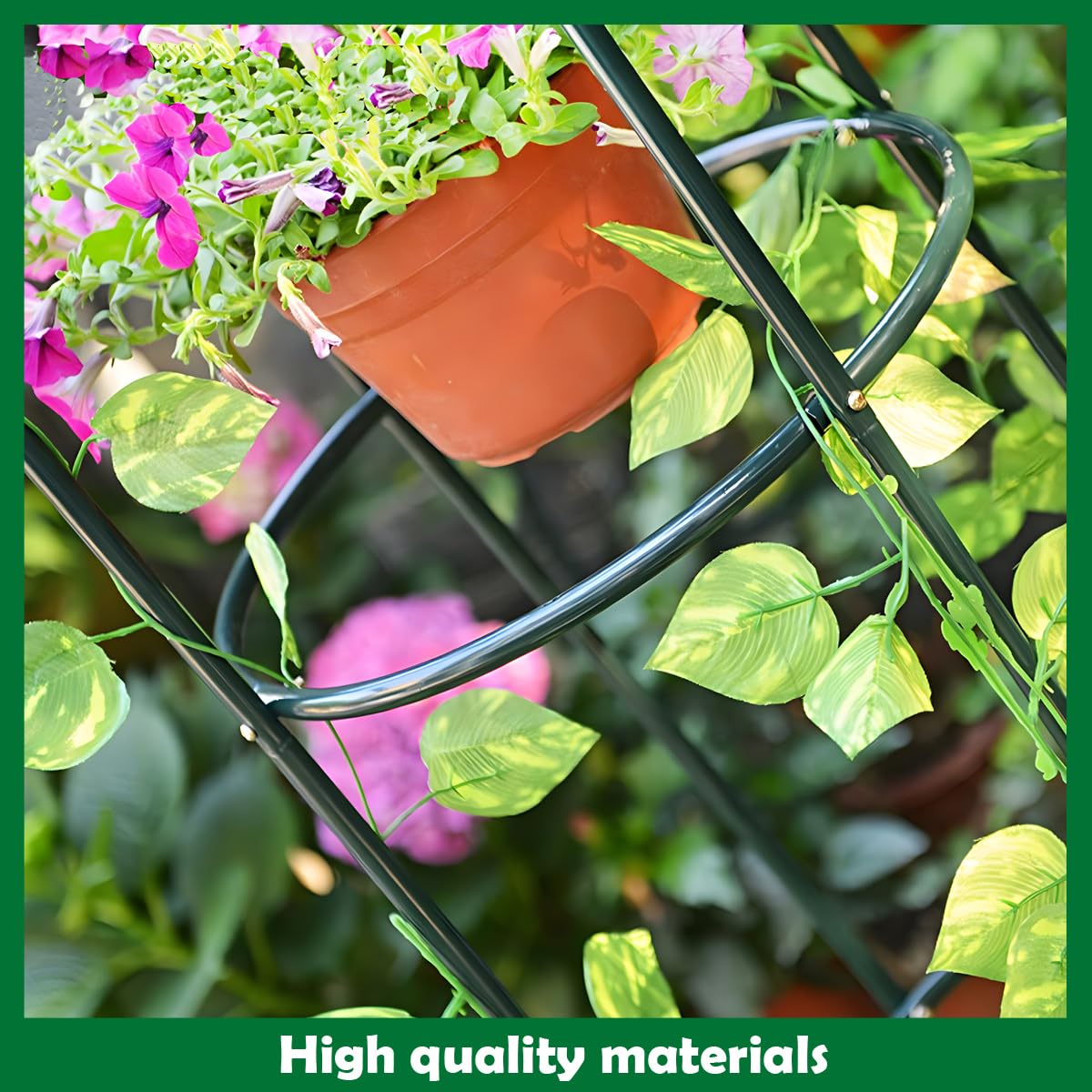 LeJoy Garden outdoor plant tower boosts vertical gardening