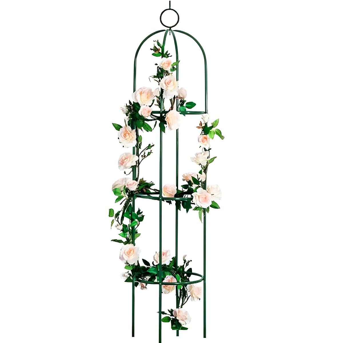 LeJoy Garden tower obelisk trellis supports climbing vines