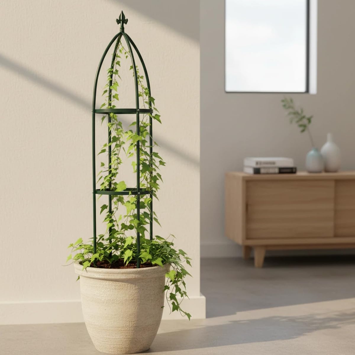 LeJoy Garden vertical tower design adds height and elegance.