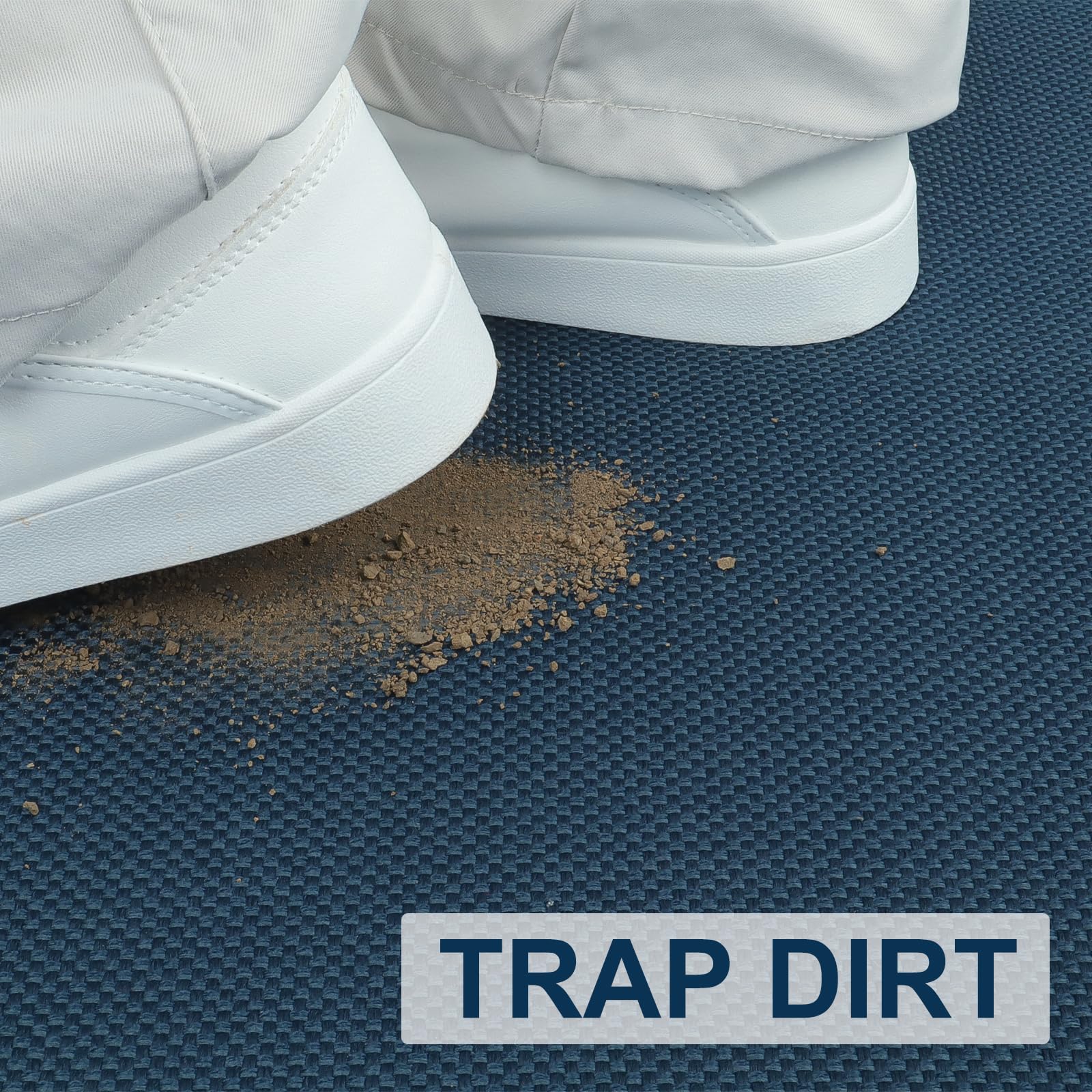 LEKEEPGO mat placed in an entryway, ideal for year-round use