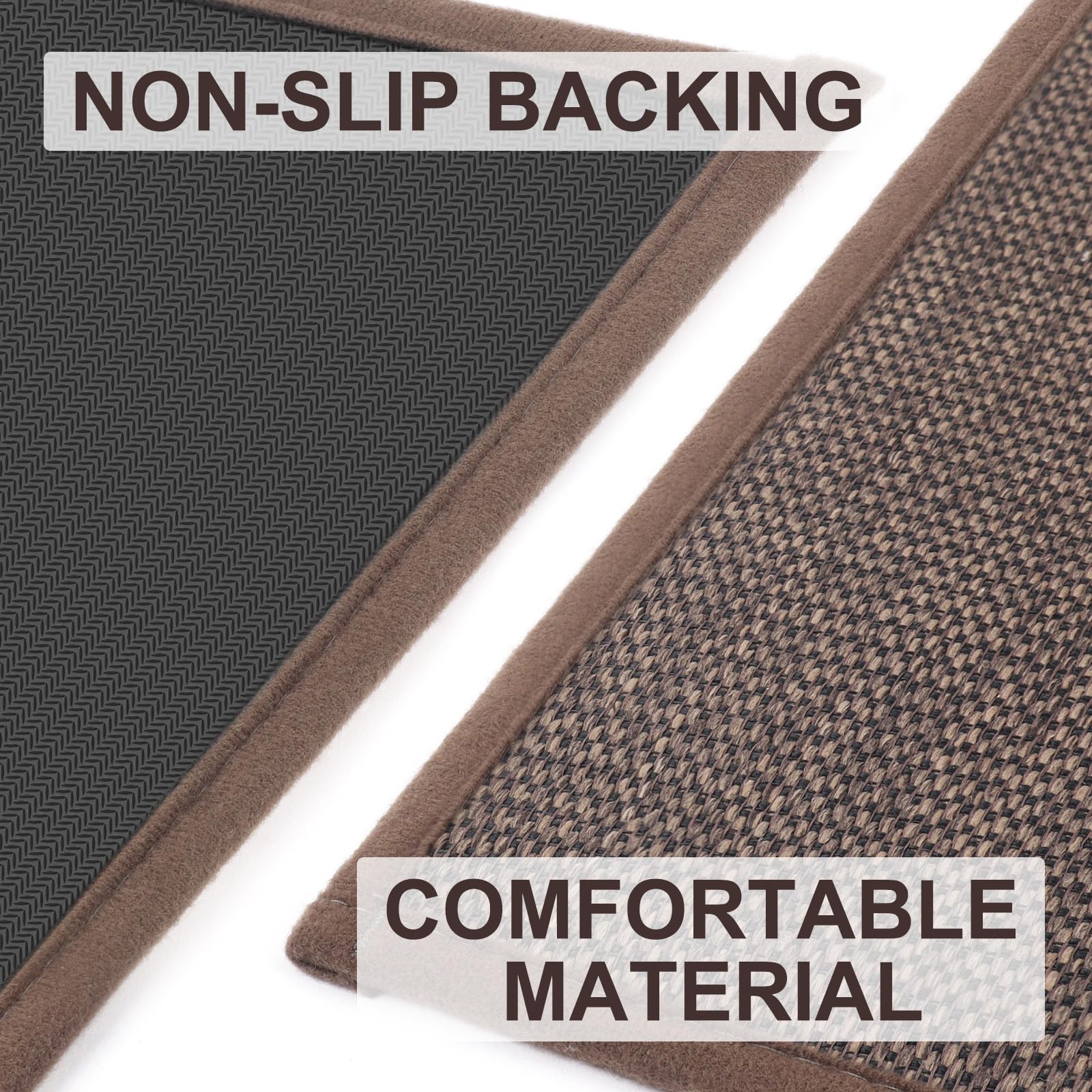 Low-profile LEKEEPGO mat slides under doors without curling