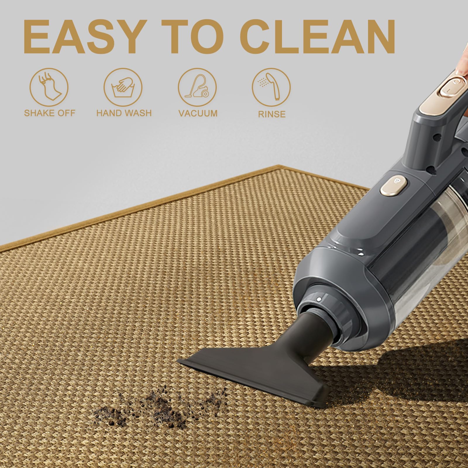 LEKEEPGO front and back door mat suits kitchens and high traffic areas.