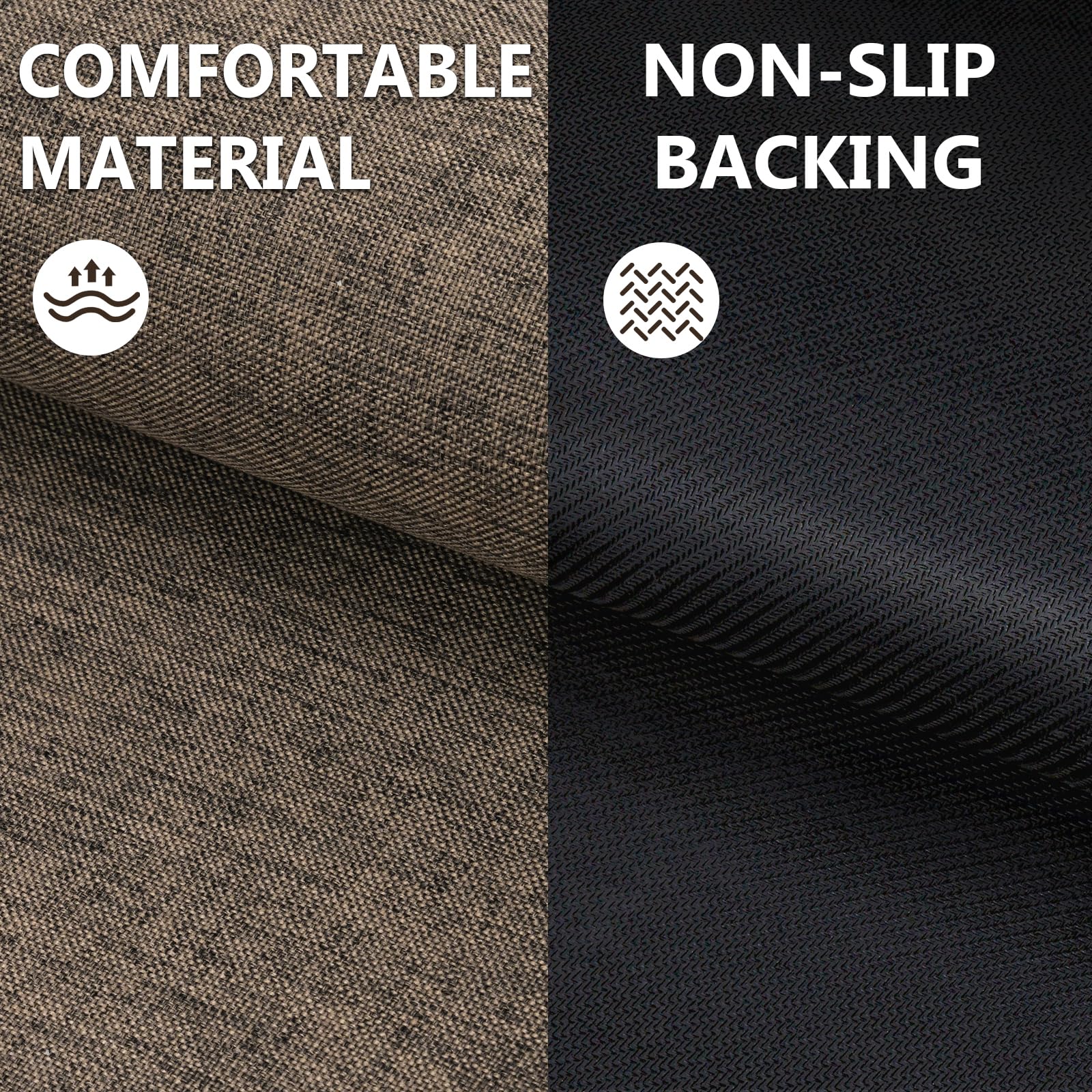 LEKEEPGO water and dirt trapping mat helps keep floors tidy.