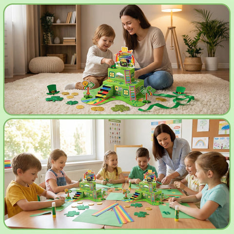 LEKSON easy reset design supports repeated, reusable play sessions.